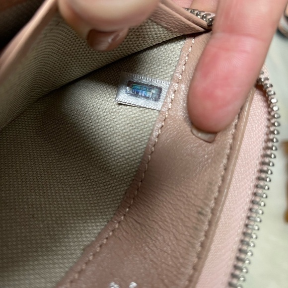 Authentic JIMMY CHOO SET! NELLIE STAR KEY CASE & FILIPA STAR LONG ZIP WALLET - Picture 12 of 14